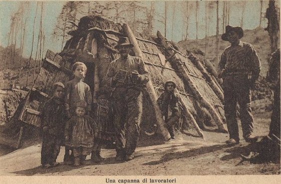 Una capanna di lavoratori