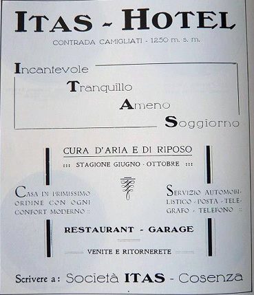 ITAS-Hotel: «Incantevole, tranquillo, ameno soggiorno»